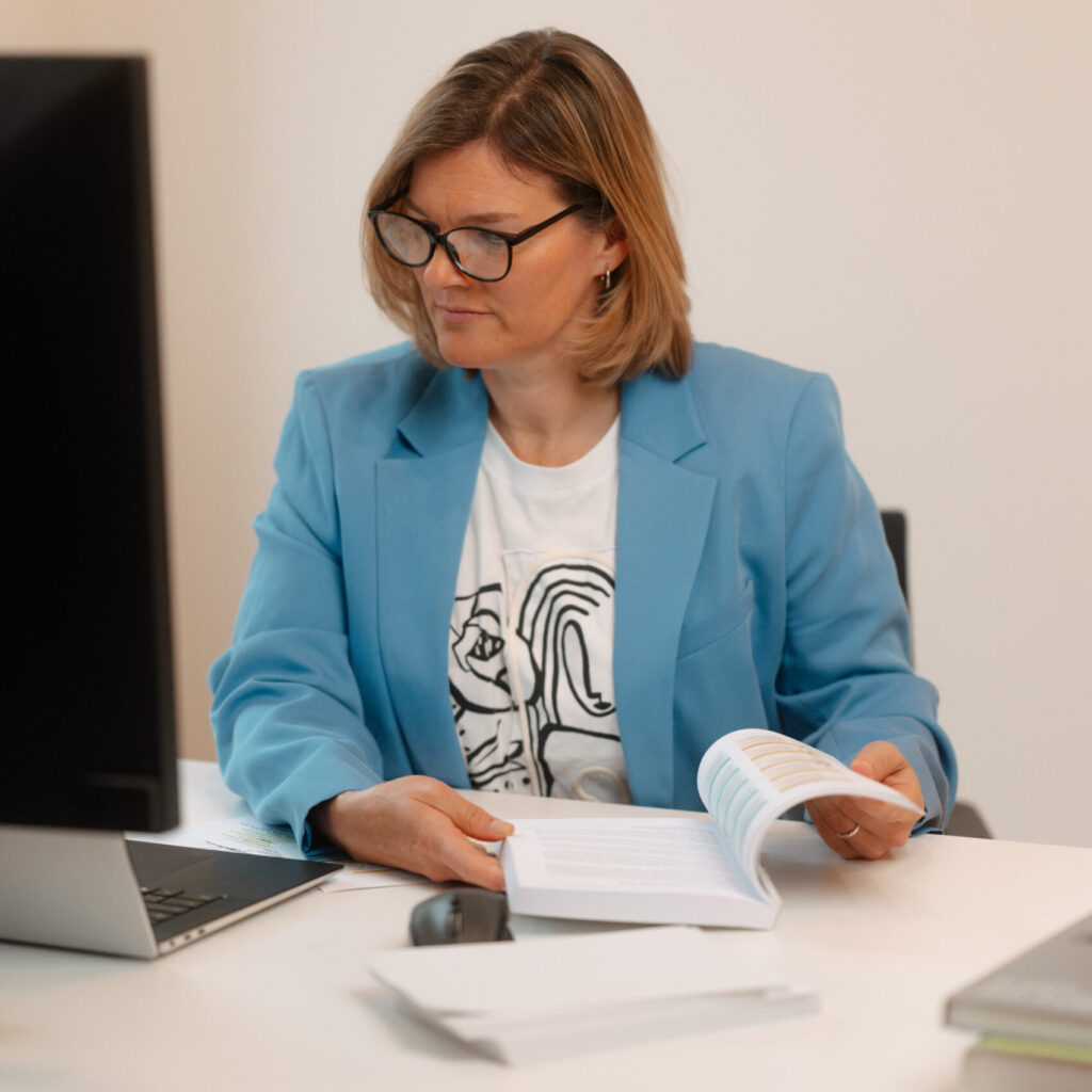 Alexandra Leibfried Kommunikation mit Haltung Werte Wertequadrat Coaching Politologin