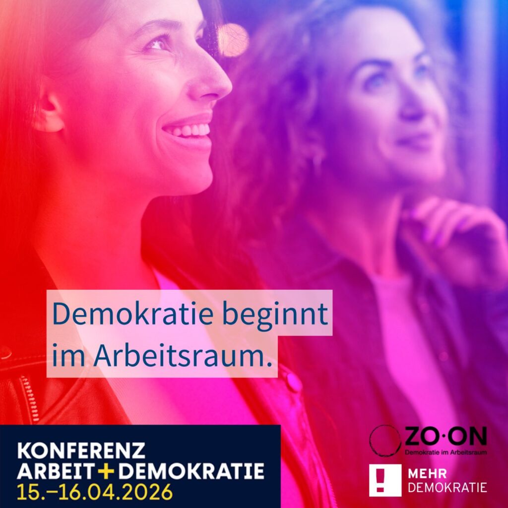 ZOON, Konferenz, Arbeit und Demokratie, Corporate Democratic Influencing, Alexandra Leibfried, Employer Branding